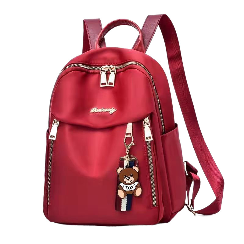 Oxford Cloth 2026 Korean Version New Canvas Fashion Women's Backpack Large Capacity Travel School Bag - Image 5