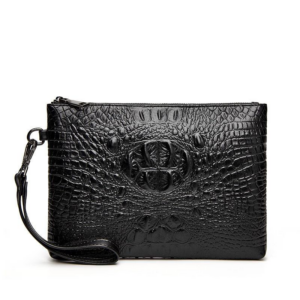 2026 New Men’s Crocodile Briefcase Fashionable Large Capacity Organizer, Trendy Handbag for Young Professionals &