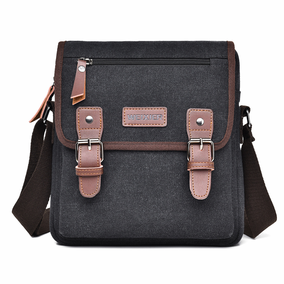 Canvas Messenger High End Shoulder Casual Large Capacity Men's Bag Backpack - Image 4
