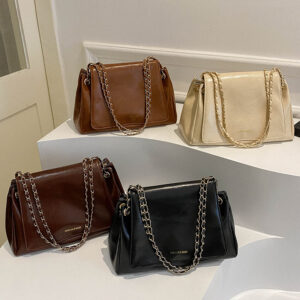 Niche Bags For Women 2026 New Autumn Winter Fashion Chain High-end Versatile Retro Commuter Shoulder Crossbody Bag