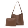 Brown with small bag