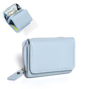 2026 Premium PU Leather Mini Short Large Capacity Women’s Creative Zero Wallet Coin Card Bag