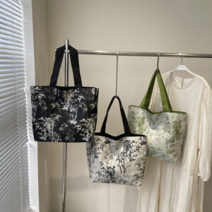 2026 New Fashion High-End Chinese Style Shopping Large Capacity Commuter Tote Single Shoulder Handbag Crossbody Women’s