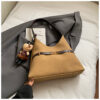 With pendant in khaki color