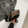Leopard print black