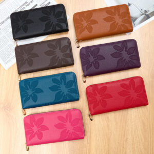 2026 Women’s Wallet High-End Long Clutch Single Zipper Large Capacity Coin Purse Phone Bag Horizontal Versatile