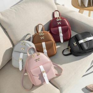 Ladies Backpack 2026 Korean Style Women’s Double Shoulder Bag