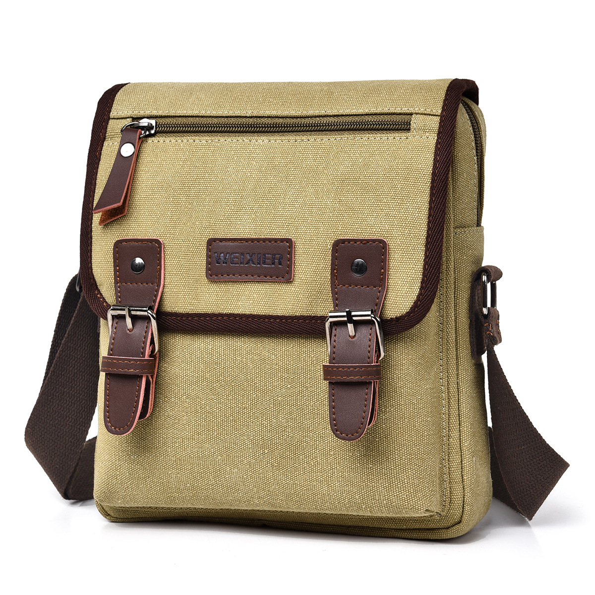 Canvas Messenger High End Shoulder Casual Large Capacity Men's Bag Backpack - Image 2
