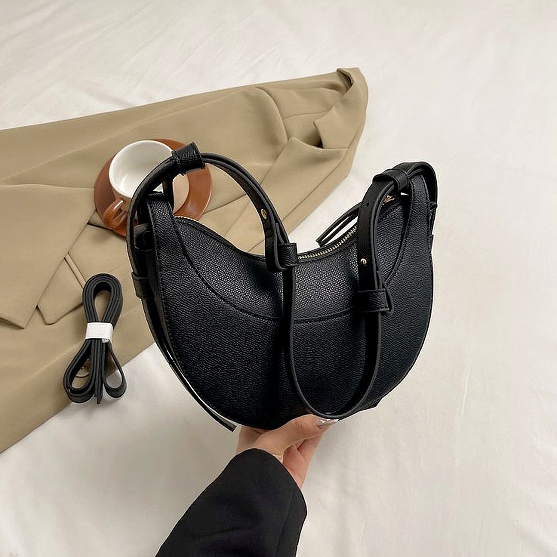 Women's Bags Luxury Crossbody – Designer Inspired Shoulder Bag (Patchwork & Export Quality) - Image 5