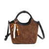 Brown with pendant