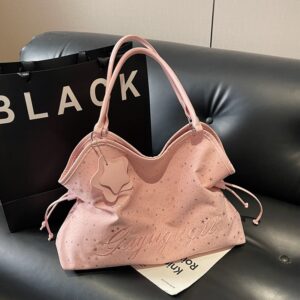 Korean-style Niche Starry Sky Embroidered Handbag, Large-capacity Casual Tote For Women, 2026 New Model Shoulder
