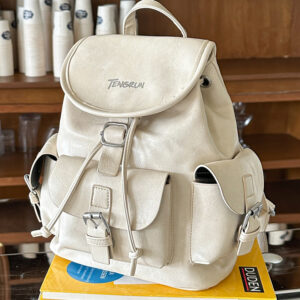 2026 New Model College Student Retro Gentle Style Layered Storage Short Trip Fashion Casual Women’s Backpack