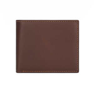 Retro Casual Cowhide Men’s High-quality Multi Slot Wallet, Leather Short Change Card Bag