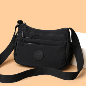 (With Interlayer) New Multi-compartment Casual Lightweight Shoulder Crossbody Bag, Fashionable Commuting, Simple For