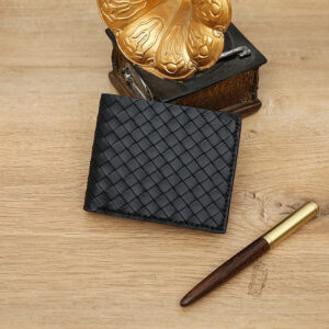 Woven Short Youth Card Wallet Multi-function Horizontal Men’s Bag