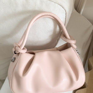 Korean-style Simple Pleated Cloud Handbag For Women, 2026 New Fashion Commuter Crossbody Bag, Exquisite Small Tote Bag