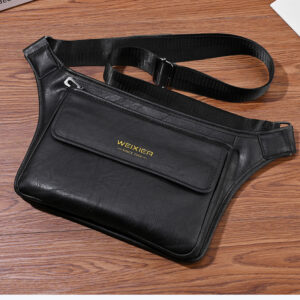 Men’s Waterproof Chest – Stylish Crossbody Sling Bag With Large Capacity, Durable PU Material, Perfect For Daily Use &