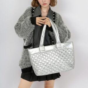 Bags Diamond Tote Women’s Large Capacity Air Sense Down Commuter Shoulder Underarm Bag