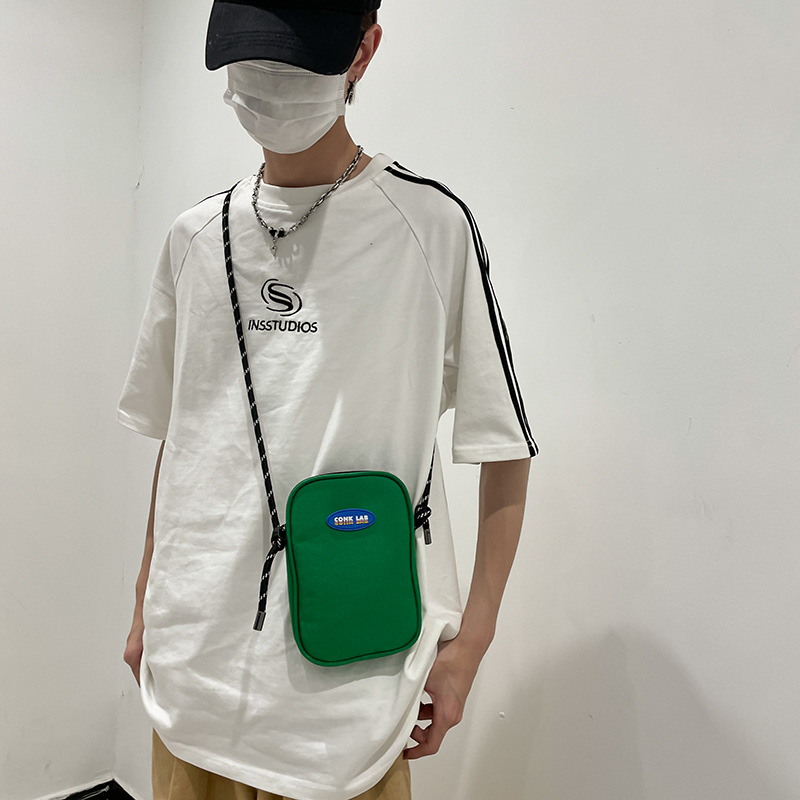 2026 Trendy Brand New Men's Crossbody Fashion Versatile Casual Couple Shoulder Phone Bag - Image 4