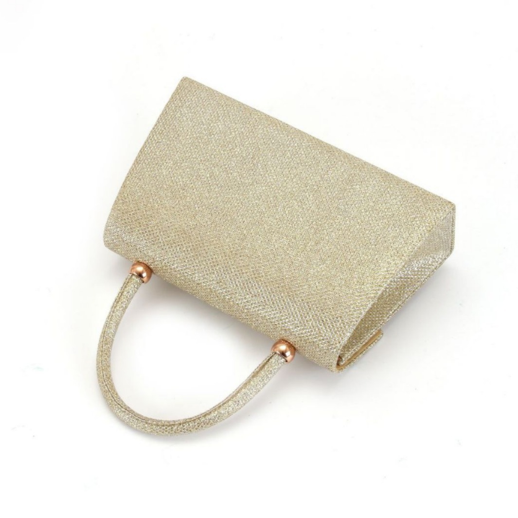 Women's Wedding Handheld Clutch Japanese Style Pleated Evening Bag - Image 3