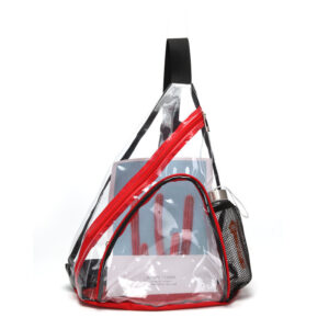 Transparent PVC Crossbody Waterproof Casual Chest for Men And Women Sports Travel Shoulder Bag